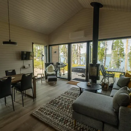 Norlight Cottages Ivalo - Aurinko West Exterior photo