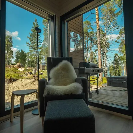 Norlight Cottages Ivalo - Aurinko West Exterior photo