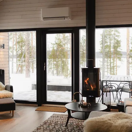Norlight Cottages Ivalo - Aurinko West Exterior photo